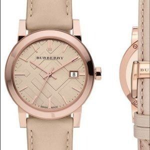 Like New Rose Gold Burberry Watch